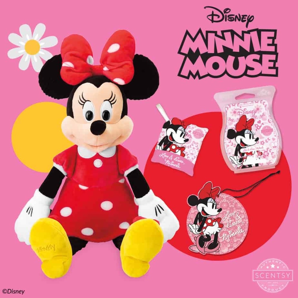 Minnie Mouse Scentsy Buddy with Scent Pak
